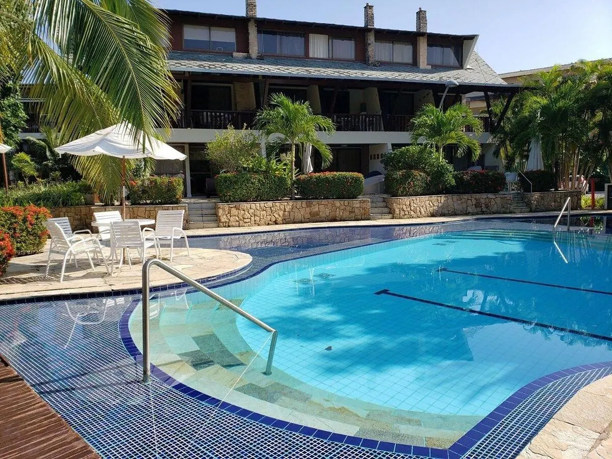 Flat Luxo Terreo Com Varanda Privativa No Nannai E Com Varanda Gourmet - Locarhouse Porto de Galinhas Apartment