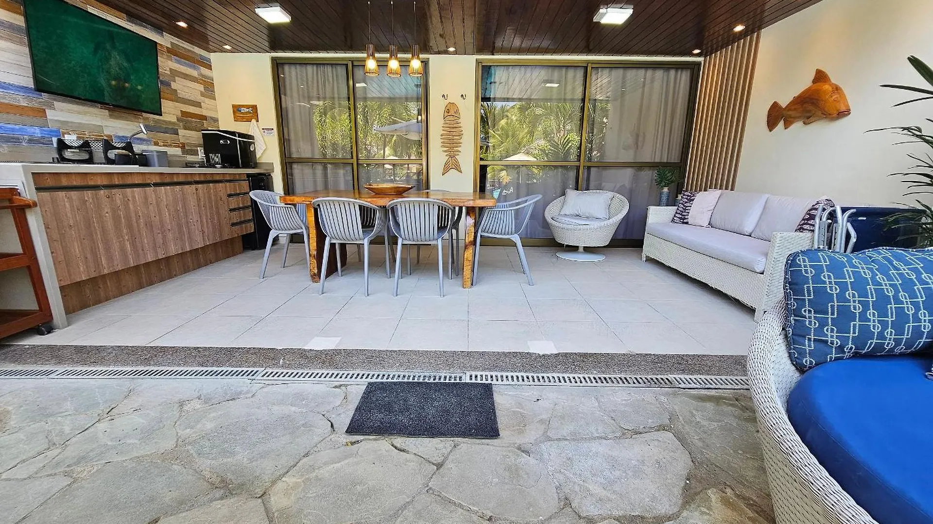 Flat Luxo Terreo Com Varanda Privativa No Nannai E Com Varanda Gourmet - Locarhouse Porto de Galinhas 0*,  Brazil