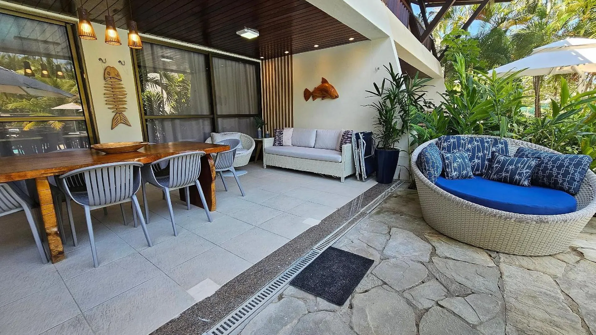 Apartment Flat Luxo Terreo Com Varanda Privativa No Nannai E Com Varanda Gourmet - Locarhouse Porto de Galinhas